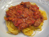Slivered Beef Spaghetti Sauce