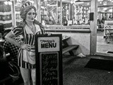 Beachside Diner-Black and White Wednesday #141