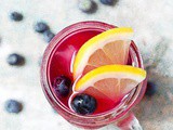 Simple Blueberry Lemonade -recipe on profile link .. . . . #blueberrylemonade #blueberries #blueberrysimplesyrup #summerdrinks #lemonade #canon5dmarkiii #50mmlens #canoncamera #foodphotography #foodblogger
