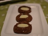 Baked Sunday Mornings - Chocolate Mint Thumbprints