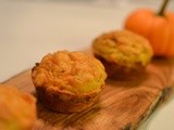 Baked Sunday Mornings - Pumpkin Cheddar Muffins