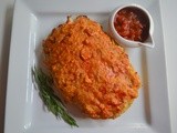Chicken Apple Meatloaf with Tarragon Tomato Gravy
