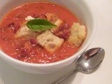 Roasted Tomato and Basil Soup