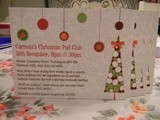 Carmela's Christmas Pudding Club,  2012