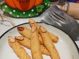 Cheese Sticks Recipe : Halloween Witches' Fingers