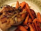 Saison Braised Chicken Thighs with Honey Cumin Carrots