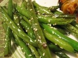 Sesame Garlic Green Beans