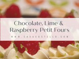 Chocolate, Lime & Raspberry Petit Fours