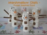 Frozen Inspired Food – Marshmallow Olafs