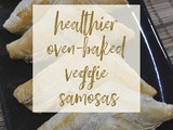 Healthier Oven Baked Vegetable Samosas