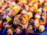 Cooking with Gracie: bbq Chicken Skewers