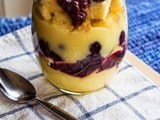 No-Bake Blueberry Vanilla Trifle