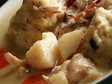 Creamy Chicken Wild Rice Soup with Gluten-Free Dumplings