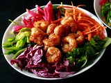 Honey Ginger Shrimp Salad