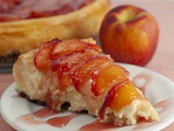 Peachy Southern Comfort Cheesecake - Gluten Free