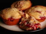 Raspberry-Nectarine Muffins Recipe