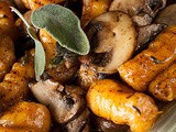 Sweet Potato Gnocchi with Mushrooms and Sage – Gluten Free and aip