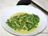 Green Bean Curry බෝන්චි ව්‍යාන්ජනය