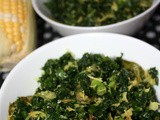 Kale with Scraped Coconut