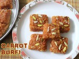 Carrot burfi or gajar ki barfi recipe – How to make gajar ki burfi – burfi recipes