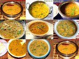 Collection of dal recipes – Indian curries – dal recipes