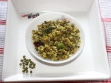 Green gram sundal recipe