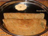 How to make instant bread dosa recipe – easy breakfast recipe