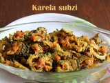 Karela subzi recipe – How to make bittergourd curry recipe – Karela recipes