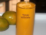 Mango milkshake recipe