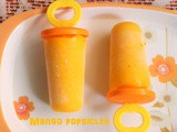 Mango popsicles – how to make homemade mango popsicles recipe – summer recipes