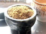 Masala tea powder recipe – How to make masala tea powder or homemade Indian chai masala recipe