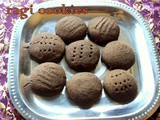 Ragi cookies – How to make eggless ragi jaggery cookies (finger millet cookies) recipe – ragi recipes