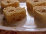 Semolina (rava) cake/basbousa recipe