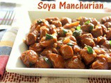 Soya chunks manchurian recipe – How to make soya manchurian recipe – soya chunks recipes
