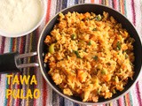 Tawa pulao – how to make Mumbai tawa pulao recipe – pulao recipes