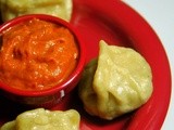 Delightful Momos with Hot 'Sepen'