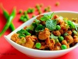 Soy Chunk with Green Peas