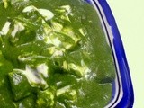 Spinach with Cottage Cheese