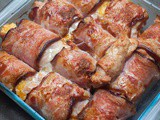 Baked bacon wrapped chicken