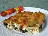 Cannelloni with spinach