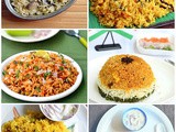18 Pulao Varieties - Different Types of Veg Pulao Recipes