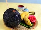Aadi thengai sudum pandigai/fire roasted coconut-aadi festival recipes–tradition of salem