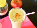 Apple Chikoo Milkshake Recipe (Creamy Apple Sapota Shake)
