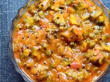 Bitter Gourd Thokku / Pavakkai Thokku Recipe