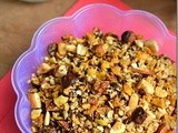 Easy homemade granola(museli)recipe-diy