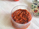 Easy tomato thokku recipe/thakkali thokku