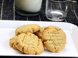 Eggless Custard Powder Cookies Recipe–Whole Wheat Cookies