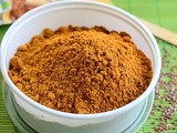 Flax Seeds Idli Podi | Flax Seeds Chutney Powder Recipe - Aali Vithai Podi