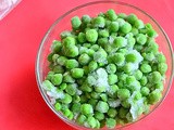 How to make frozen green peas at home