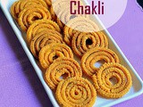 Instant Chakli Recipe – Karnataka Style Chakli Recipe –Easy Murukku Recipe